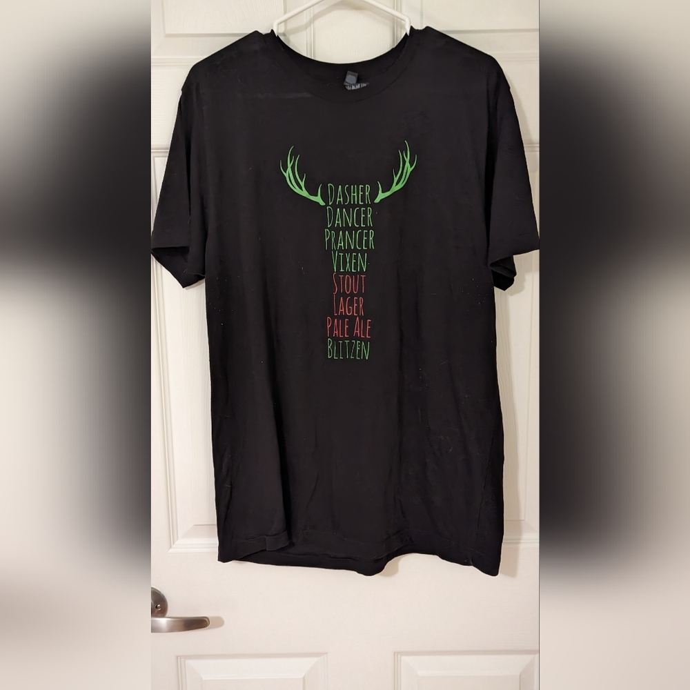 Craft Beer Reindeer Tee